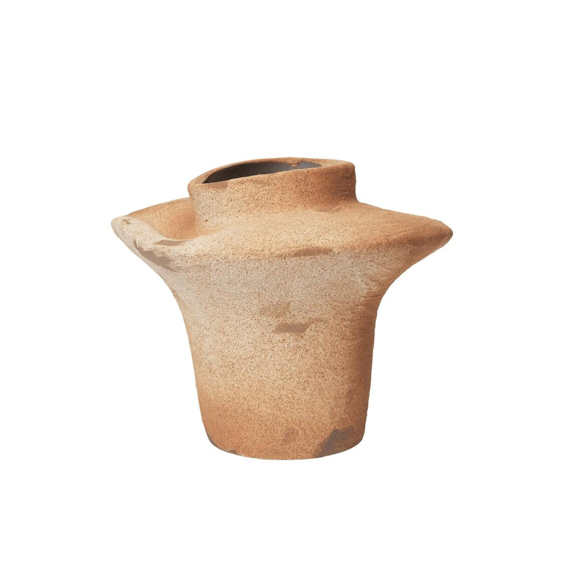 Evio vase, H22 cm - Burnt Umber